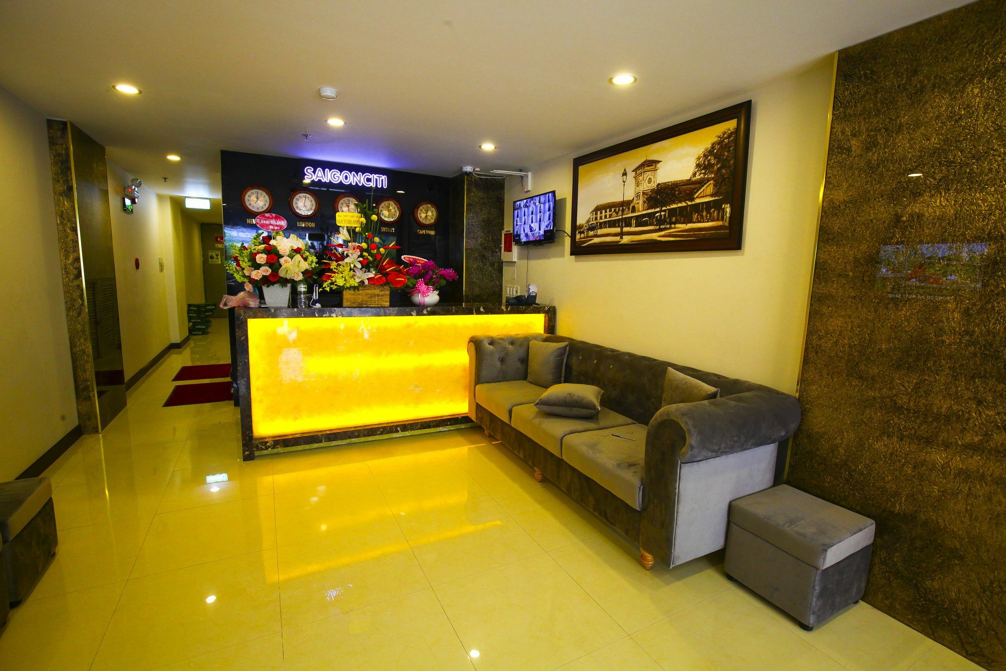 Saigonciti Hotel Хошимин Экстерьер фото
